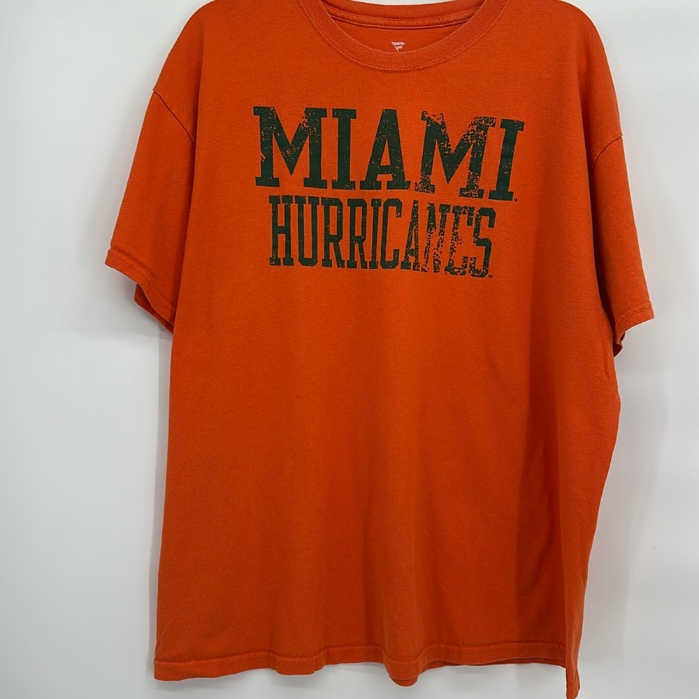 Fanatics 2XL Men’s Miami Hurricanes Short Sleeve T shirt